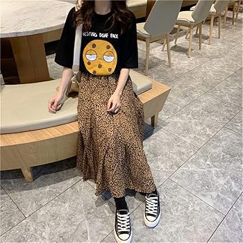 miumiu レオパードスカート セール☆2990円→990円 レオパード柄ティアードスカート